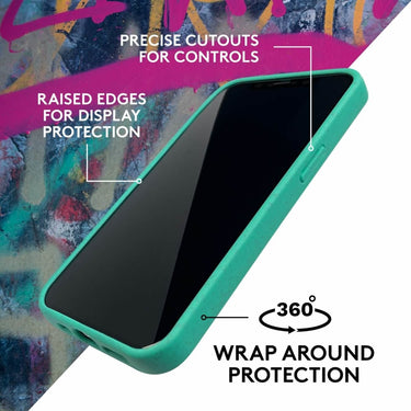 Biodegradable iPhone 14 Plus Case - Mint - Loam & Lore